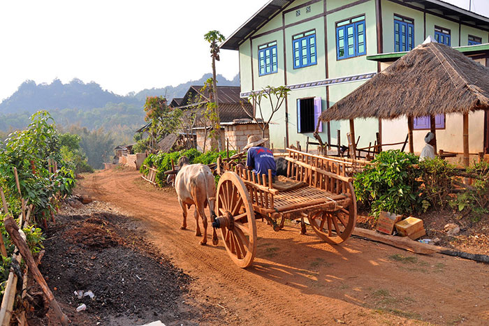 belles randonnees birmanie kalaw village